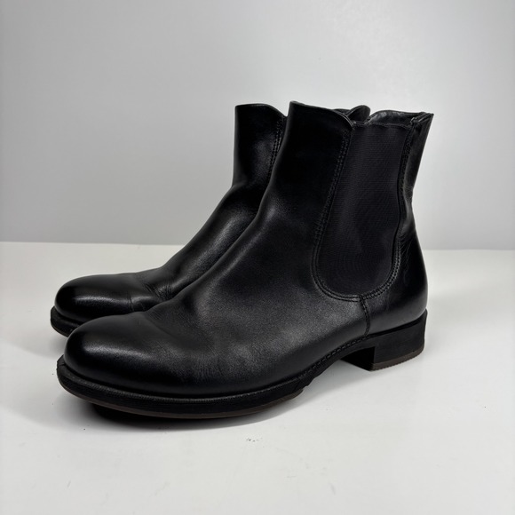 ECCO Sartorelle 25 Women's US 6/36 Black Soft Leather Low-Cut Chelsea Ankle Boot